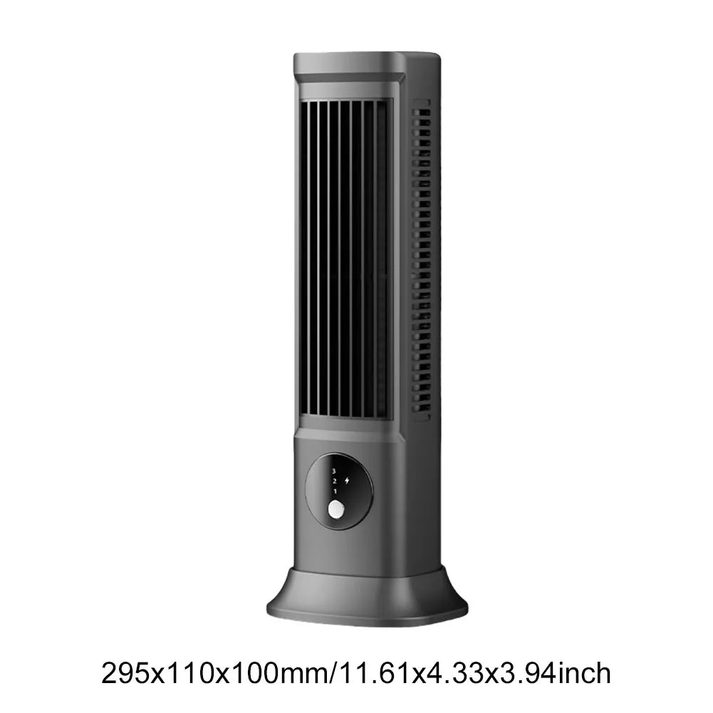 Tower Fan USB Rechargeable Portable Table Fan Quiet Cooling Personal Fan for Bedroom Home Office Oasis Select