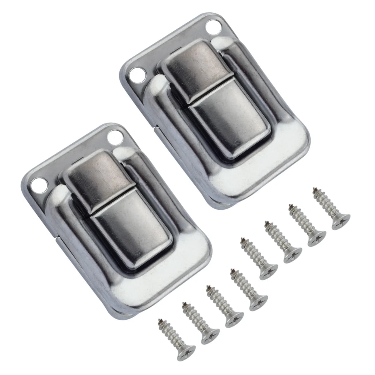 2-Pack Zinc Alloy Box Latch Clasps – Vintage Hasp Buckle 27×40mm