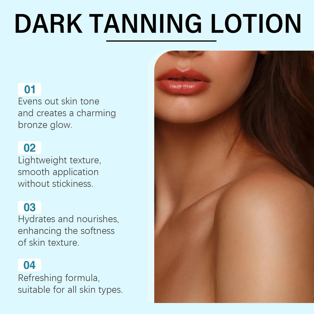 OceAura Coconut Dark Tanning Lotion – Bronzer & Sunless Tan Sunless Tanning Lotion Oasis Select