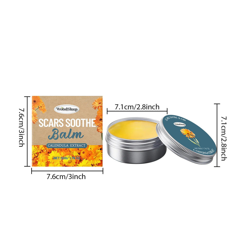 Calendula Acne-Prone Cream Anti-Acne & Fade Marks Oil-Control Shrink Pores Soothing Cream Non-Greasy & Fast Absorbing SkinCare Oasis Select 50g Boxed