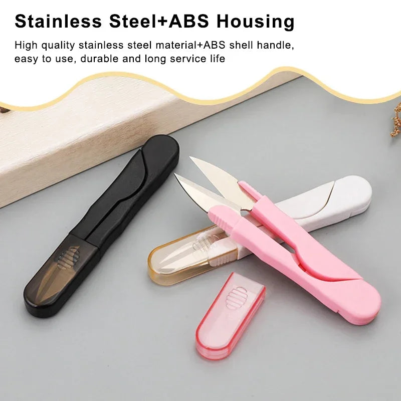 U-Shape Embroidery Scissors – Thread Cutter for Cross-Stitch Embroidery Scissors Oasis Select
