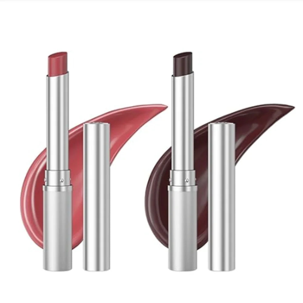 Honey Lipstick Tinted Lip Balm Lip Stain for All Skin Tones Moisturizing Nourishing Lipstick for Women Pack of Black & Pink Oasis Select