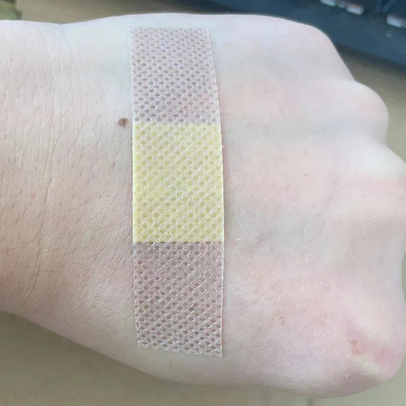 50/500pcs Emergency First Aid Bandage Heel Cushion Adhesive Plaster Waterproof Band-aid Medical Wound Hemostasis Patch Sticker Oasis Select