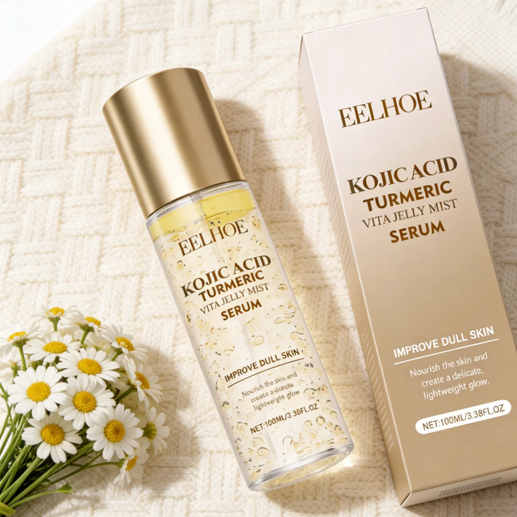 Eelhoe Kojic Acid Turmeric Face Mist Serum 100ml | Deep Hydration Face Serum Mist Oasis Select