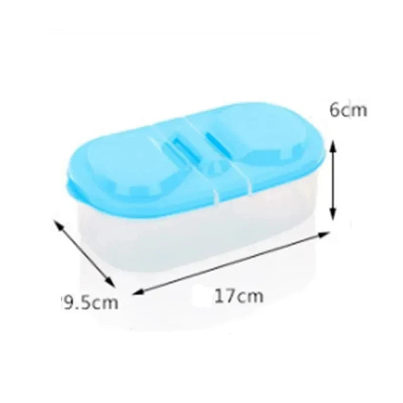 1PC Healthy Plastic Food Container Portable Lunch Box Capacity Camping Picnic Food Fruit Container Storage Box for Kids Dinnerw Oasis Select