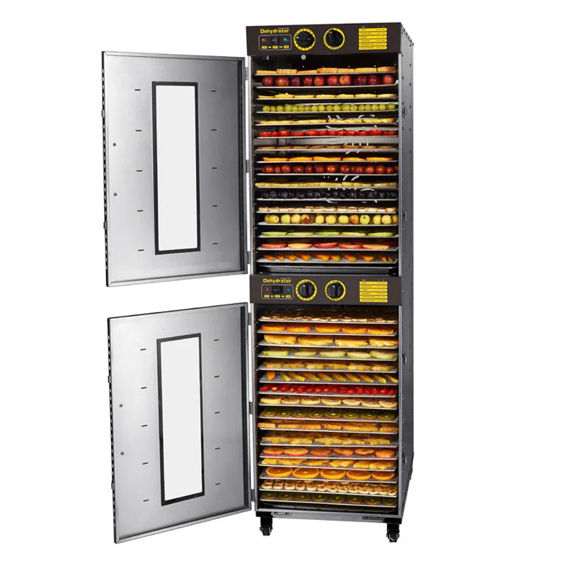 3150W 32-Tier Commercial Food Dehydrator | Electric Food Dryer