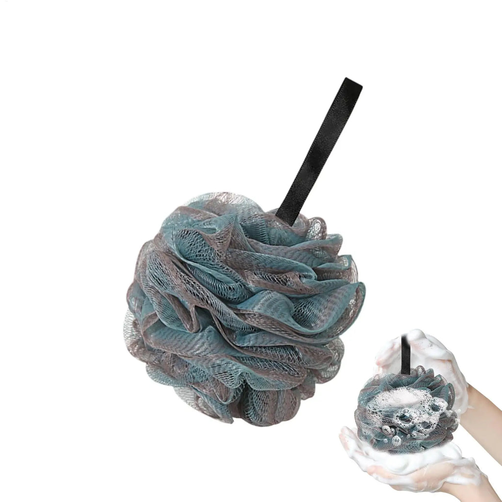 Bath Ball Rich Bubble Bath Towel Scrubber Body Cleaning Mesh Shower Wash Sponge Bathroom Shower Mesh Sponge Accessories Oasis Select