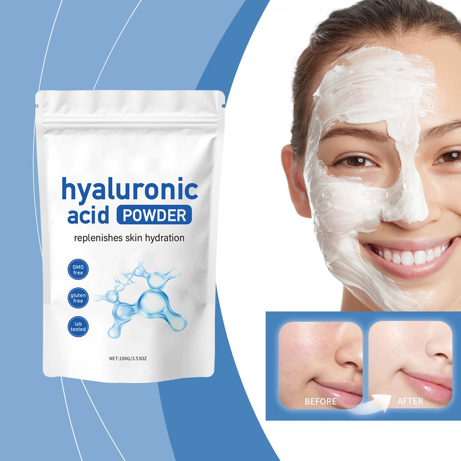 Hyaluronic Acid Jelly Mask – Hydrating, Firming & Smoothing Hydrating Jelly Mask Oasis Select