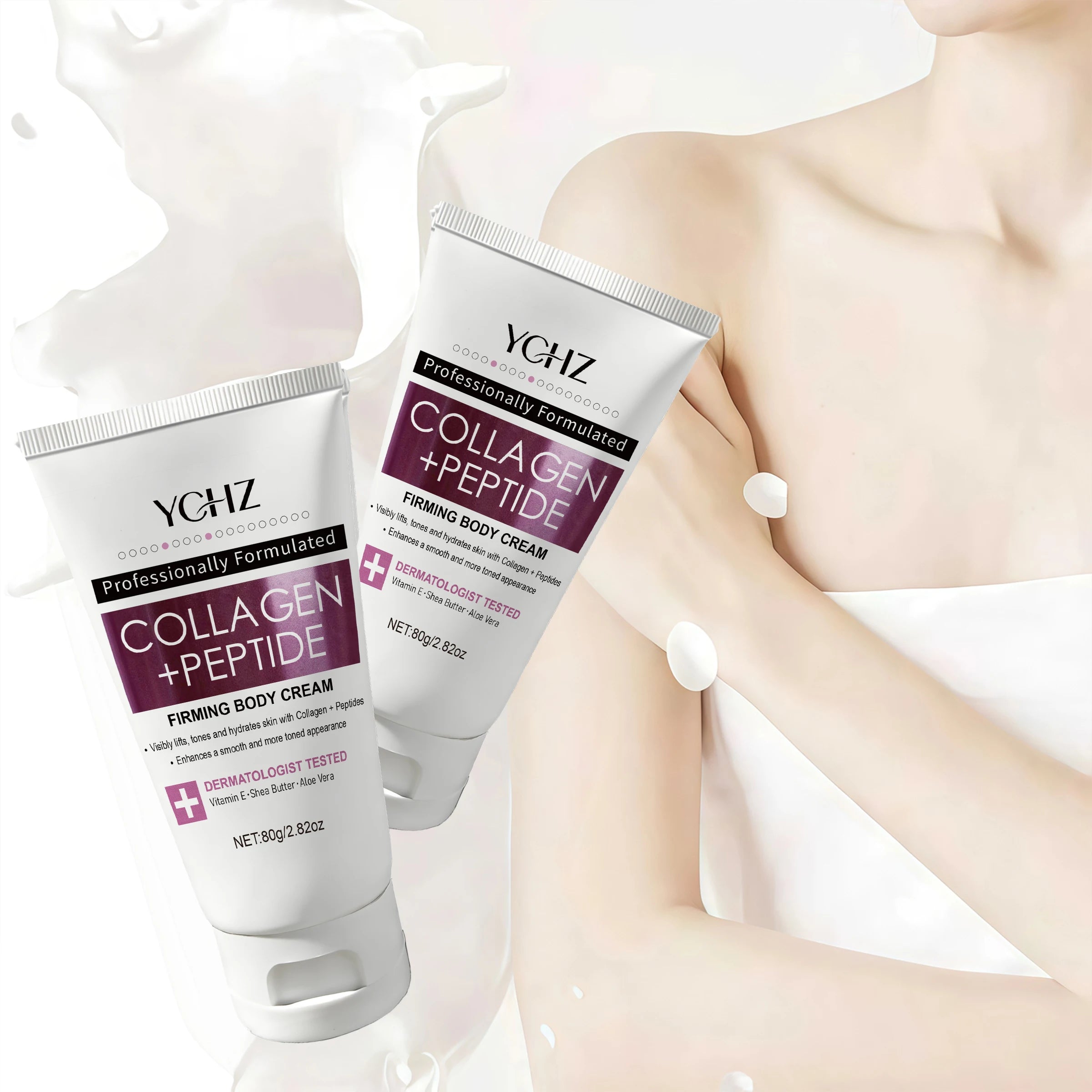 Collagen & Peptide Moisturizing Body Lotion with Vitamin E – 80g