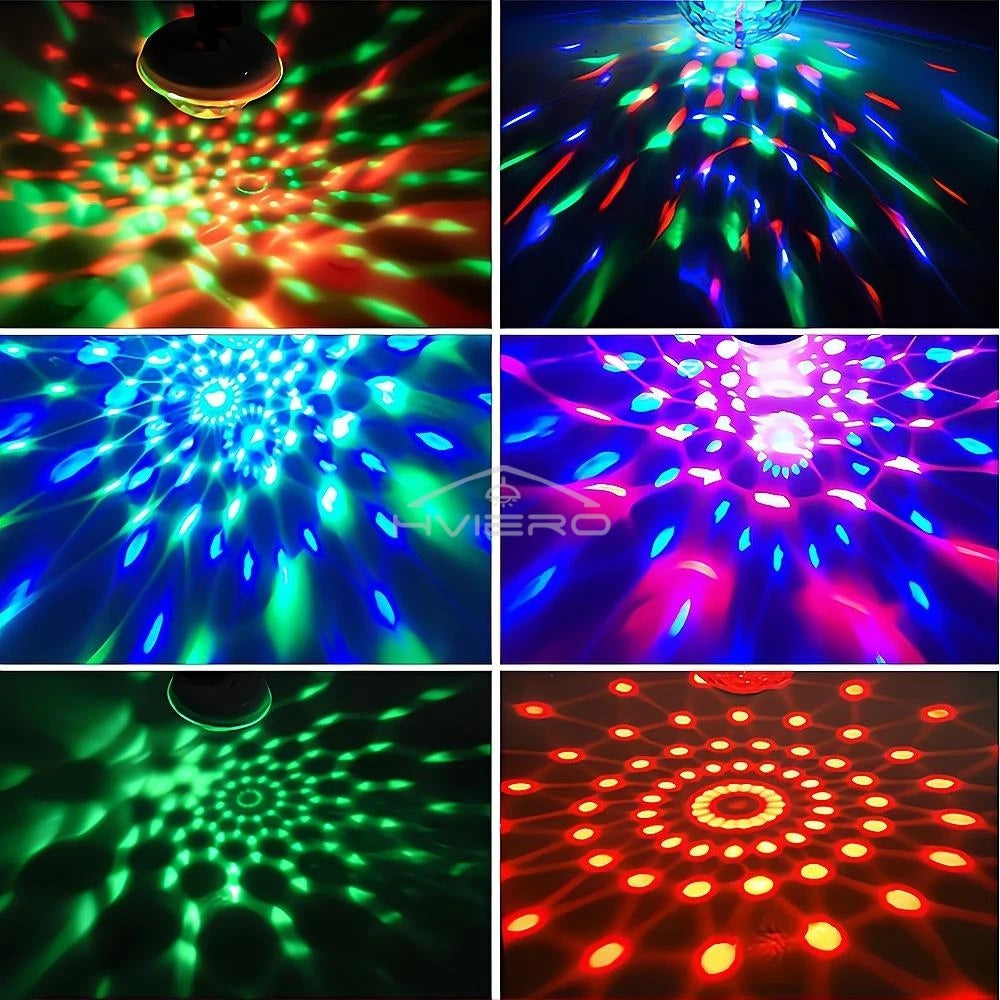 Mini USB RGB Disco Crystal Ball Light | DJ Party Stage Lamp