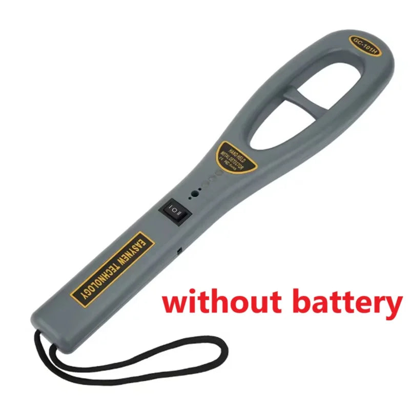 Handheld Metal Detector GC-101H Security Check Bounty Instrument Scanner Finder for Nail Woodworking without Batte Oasis Select 1PCS
