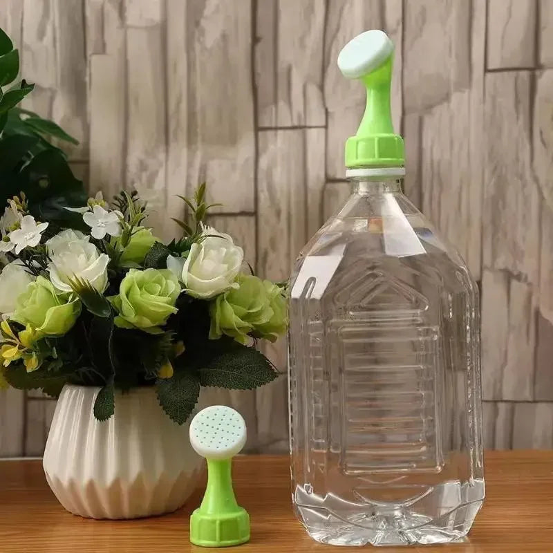 2 Pcs Portable Garden Spray Waterer Plant Watering Nozzle Tool Compatible with Glass Or Bottle Oasis Select