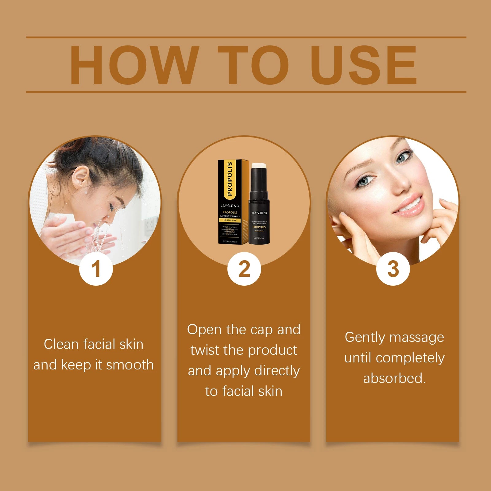 Propolis Firming Essence Stick – Anti-Aging Moisturizer 7g Firming Essence Stick Oasis Select