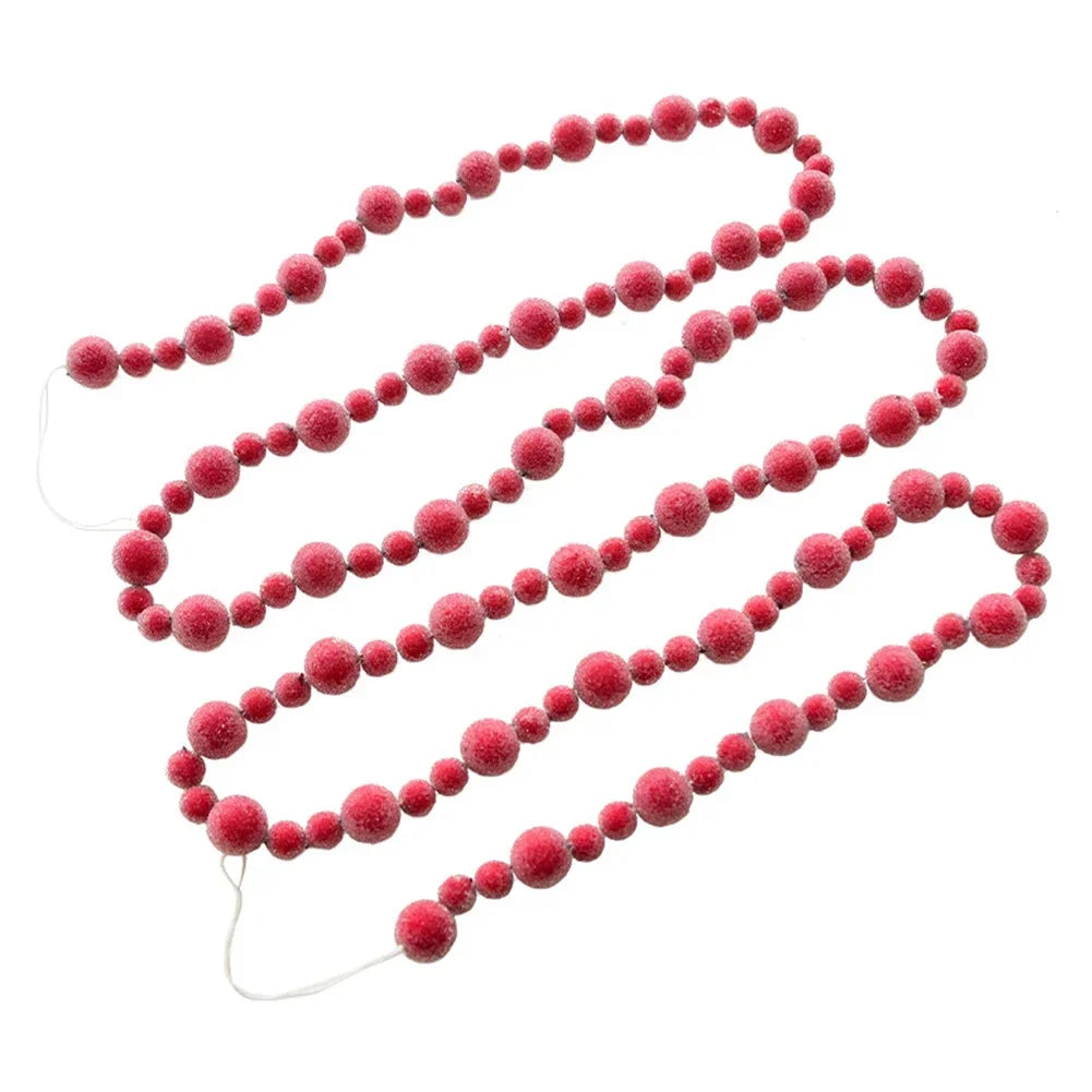 2.75m Garland Christmas Berry Garland Decorative Garland Lifelike Red Berries Christmas Berry Garland Decoration Flower 2.75m Oasis Select