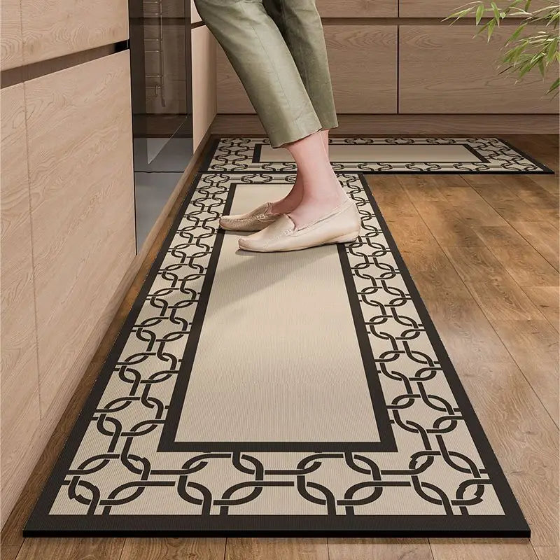 Diatomaceous Mud Kitchen Floor Mat Super Absorbent Doormats Bathroom Pad Anti-Slip Kitchen Mats Wipeable Wash Long Strip Carpet Oasis Select