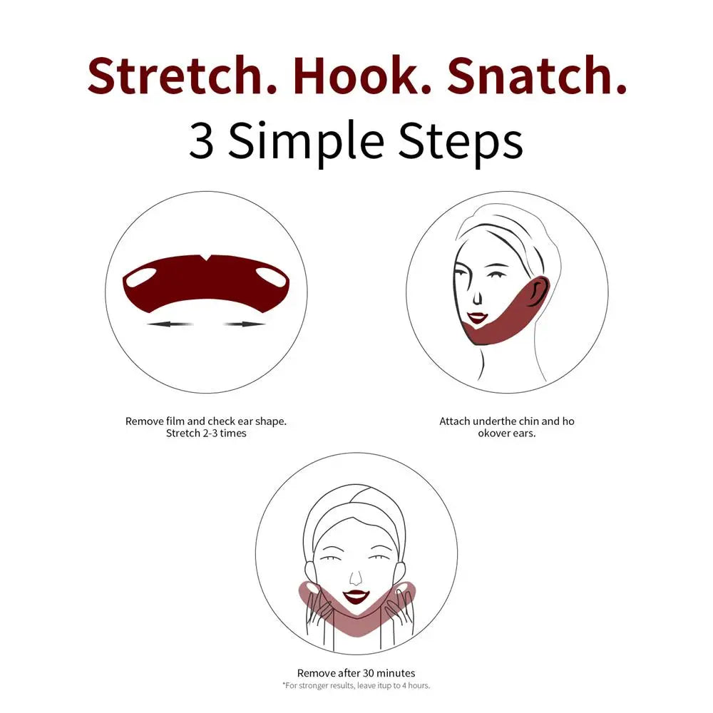 V-Lift Collagen Face Sculpting Mask – Firming & Contouring Band Face Sculpting Mask Oasis Select