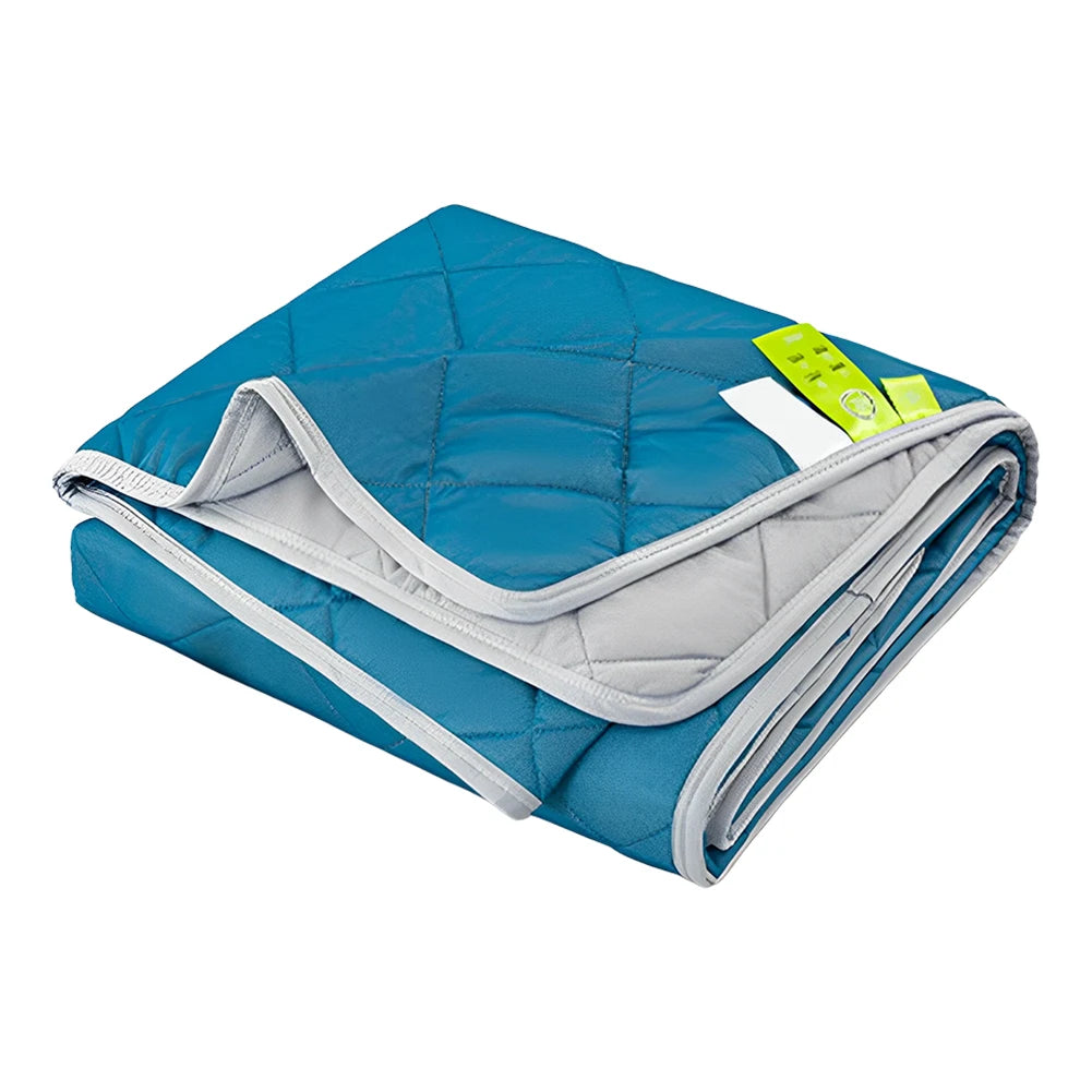 Summer Cooling Blanket Air Condition Comforter Cold Feeling Quilt Washable Lightweight Cold Feeling Quil for Bedroom Living Room Oasis Select 150x200cm Dark Blue United States