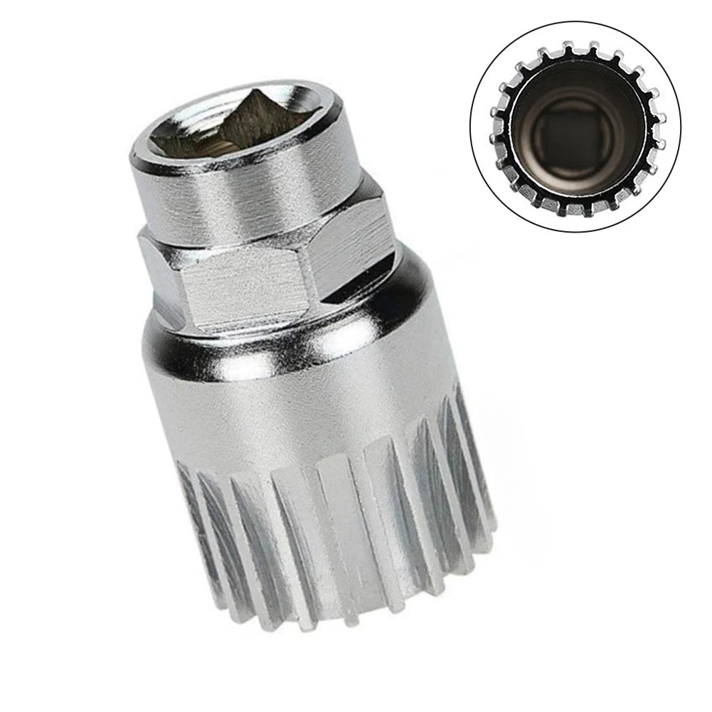 1pc Bicycle Bottom Bracket MTB Bike Crank Extractor Remover Bottom Bracket Repair Tool 20 Teeth Fit Teeth Diagnostic-Tool Repair Oasis Select