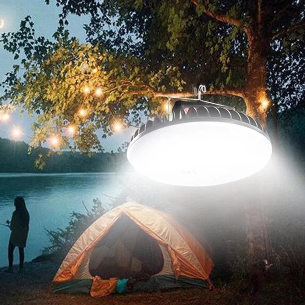 Rechargeable LED Camping Lantern Fan & Power Bank | IP68