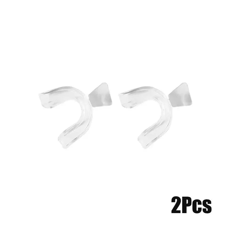 1-10Pcs Anti Snoring Bruxism Sleeping Mouth Guard Night Guard Gum Shield Mouth Tray Stop Teeth Grinding Sleep Aid Health Care Oasis Select 2pcs