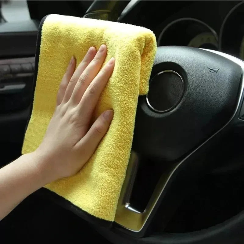 1/2/3/4PCS Ultra-Absorbent Microfiber Car Wash Towel Thick Durable For Interior Cleaning Household Car Cleaning Microfiber Cloth Oasis Select