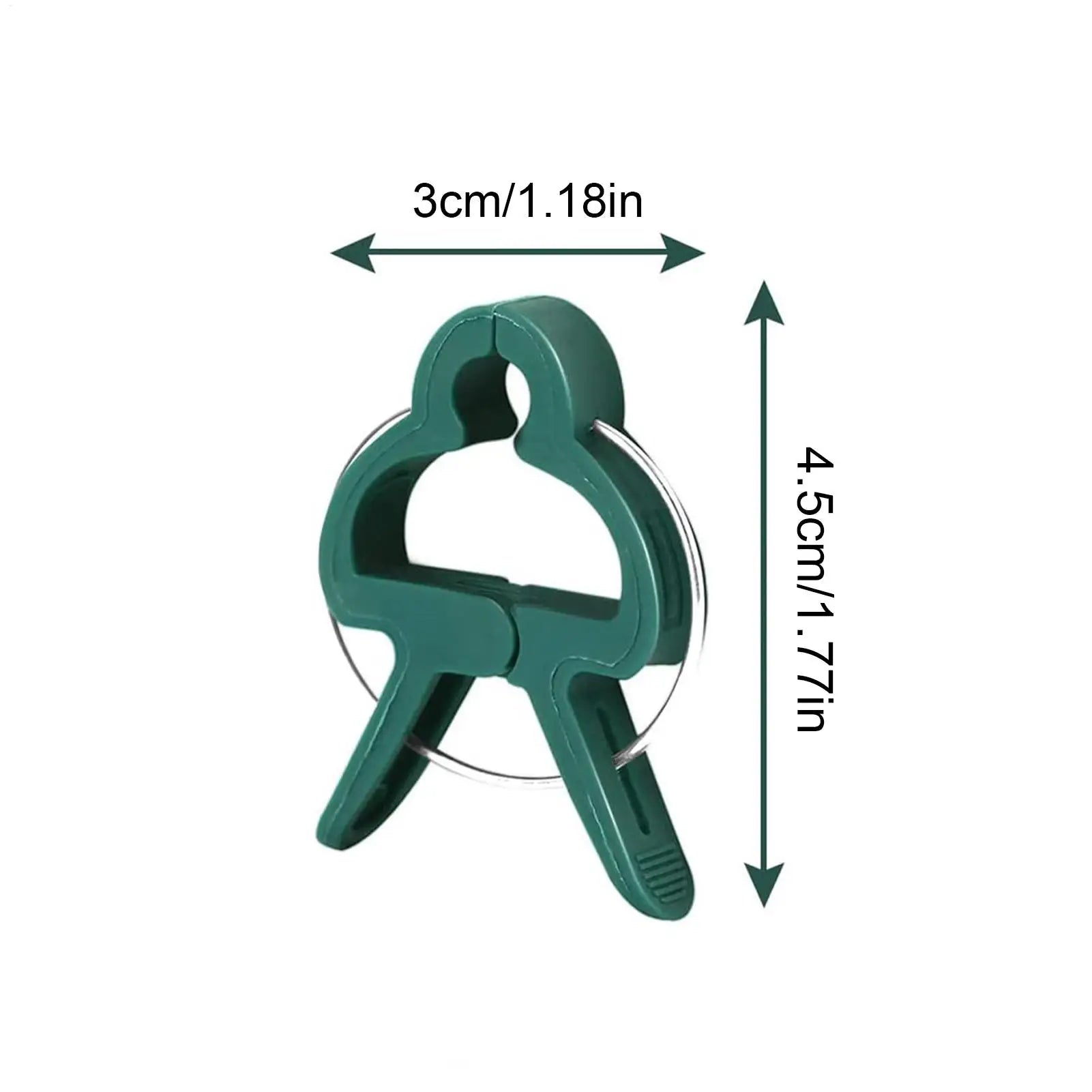 Plant Clips 20Pcs Plant Fixed Clips Reusable Garden Greenhouse Bracket Garden Plants Vine Climbing Clamp Flower Tomato Support Oasis Select