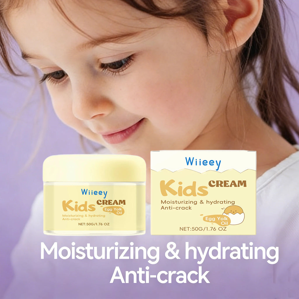Wiieey Kids Anti-Crack Facial Cream – Deep Moisturizer 50g Baby Moisturizing Cream Oasis Select