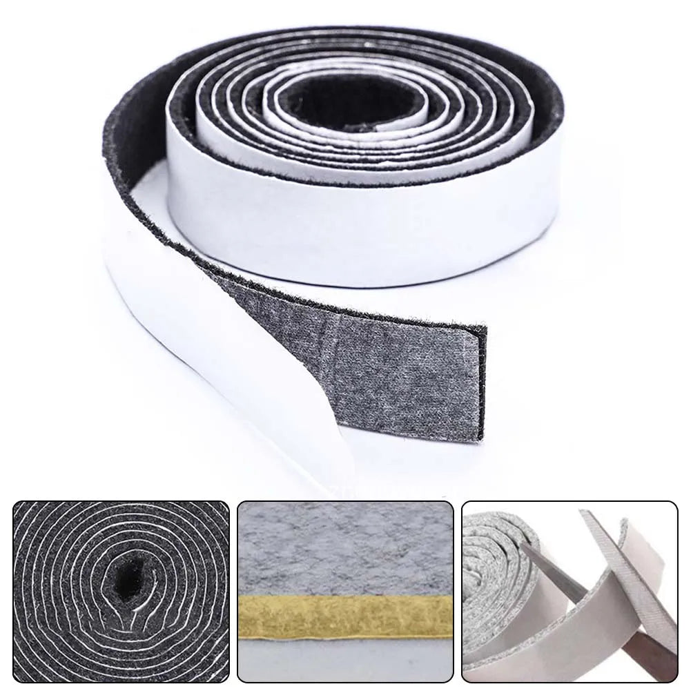 Self-Adhesive Felt Strip Roll 1M – Floor & Furniture Protector Felt Furniture Pads Oasis Select