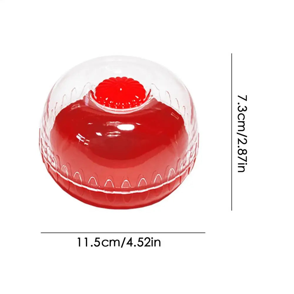 Fruit Storage Bowl Household Airtight Fruit Containers Portable Tomato Storage Container Food-Grade Fruit Bowl for Lemon Avocado Oasis Select Red