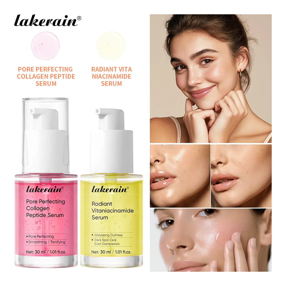 Lakerain Collagen Peptide Essence Deep Moisturizing Gentle Barrier Repair Elasticity and Smooth Complexion Skin Care Serum Oasis Select