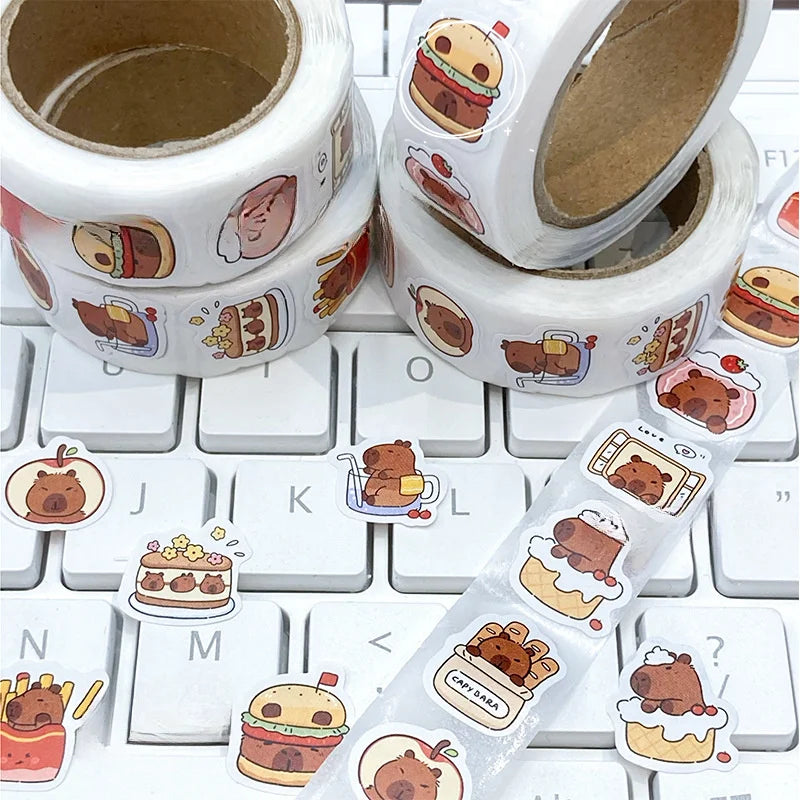 500pcs Kabibara Stickers for Laptops, Scrapbooks, Phones, Skateboards & Guitars - DIY Decorative Holiday Gift Cards Cute Sticker Oasis Select