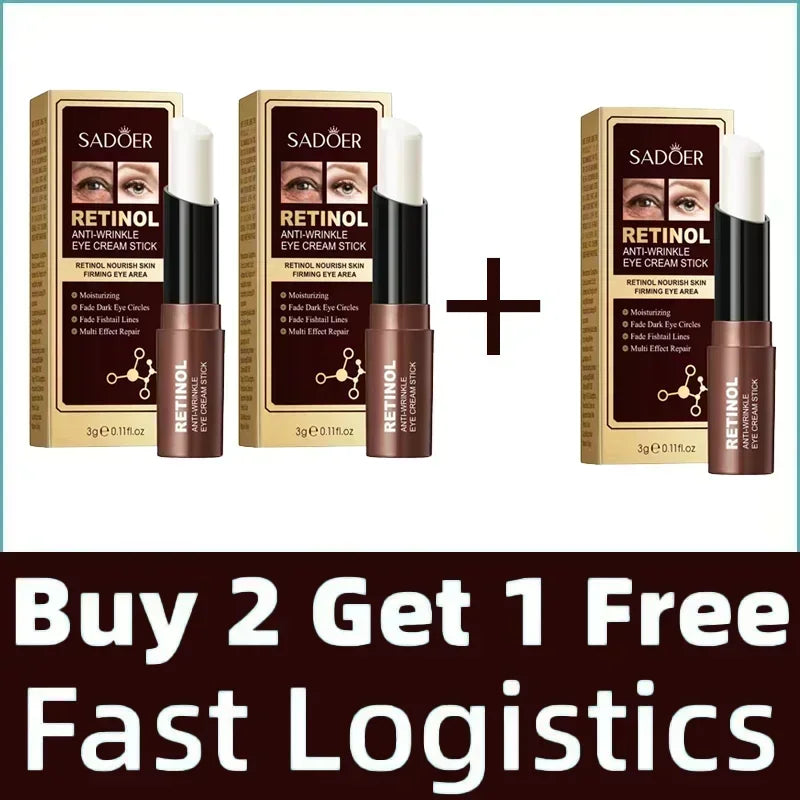 Retinol Eye Cream – Dark Circles, Fine Lines & Wrinkles