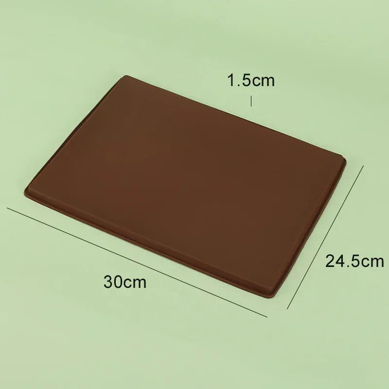 Swiss Cake Roll Mat Silicone Baking Mat Non-stick Baking Pastry Tool Macaron Roll Pad Bakeware Cake Tray Oven Kitchen Accessory Oasis Select A