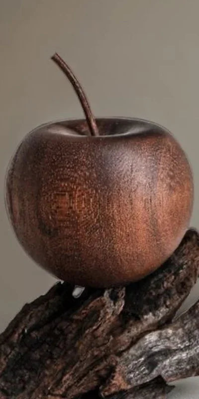 1/3 Set Of Wooden Apple Shaped Essential Oil Diffuser Fragrance Diffuser Suitable For Home Bathroom Car Decoration Oasis Select