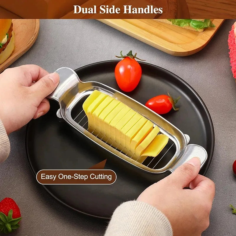 Divider Cheese Line Butte Aluminum Die-casting r Cheese Slicer Kitchen Utensils Kitchen Supplies Foie Gras Cheese Slicer Oasis Select