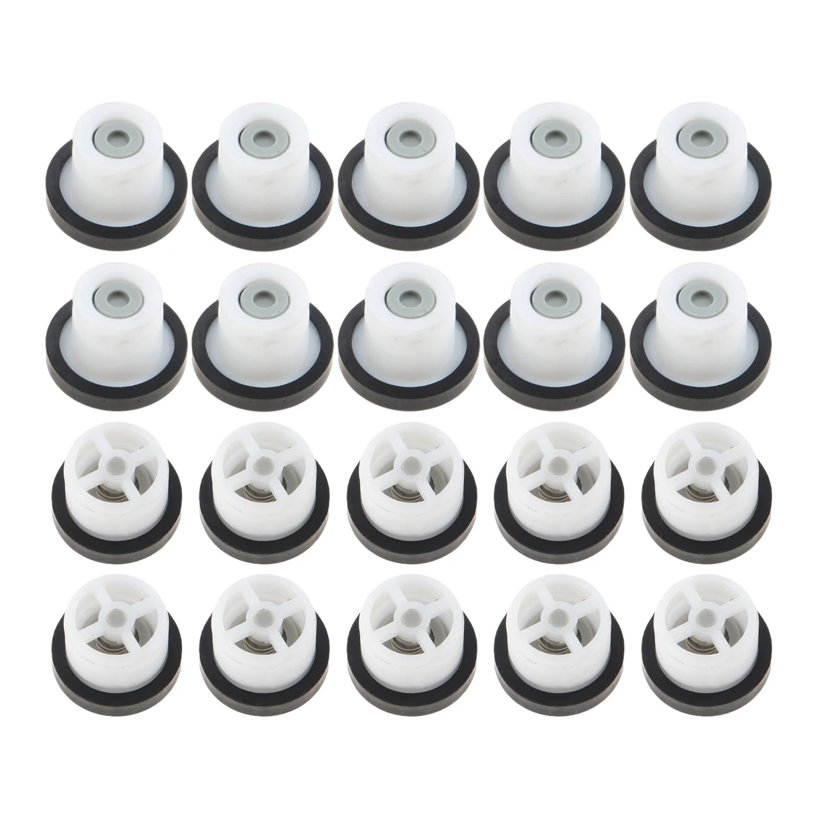 10Pcs POM Shower Check Valve Anti‑Backflow Sealing Gasket One‑Way Non‑Return Valve for Shower Head Mixing Valve Plumbing System Oasis Select