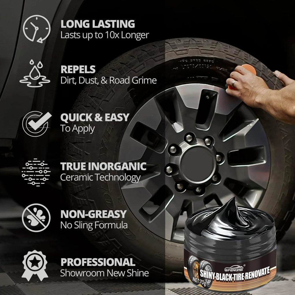 Tire & Wheel Shine Wax – Restore, Protect & Enhance Car Finish