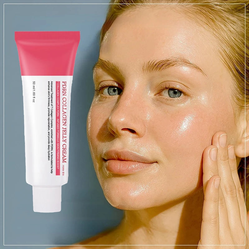 Korean PDRN Collagen Jelly Cream Hyaluronic Acid Anti-wrinkle Moisturizing Skin Firming Boost Plumping Even Skin Tone Skin Care Oasis Select