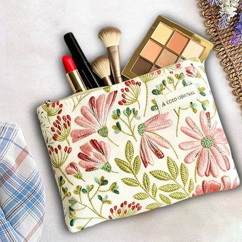 Women's Large Travel Cosmetic Bag – Silicone Toiletry Organizer Travel Cosmetic Bag Oasis Select