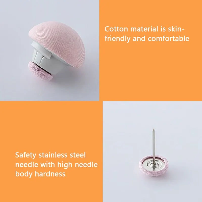 20-80PCS Mushroom Head Duvet Clip Bed Sheet Fastener No Needle Sewing Release Non Slip Ring for Quilt Cover Mattress Holder Oasis Select