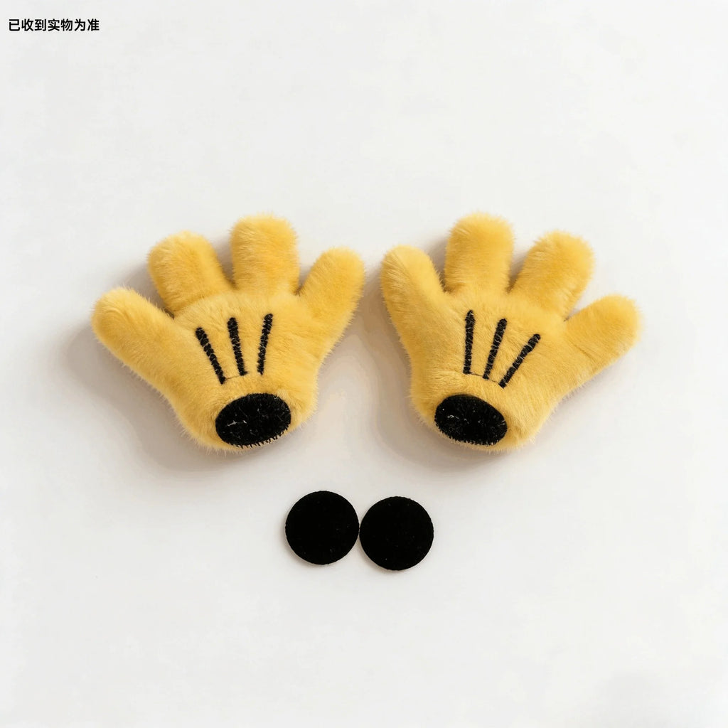 Helmet Decoration Doll Mouse Ears Butt Decoration Cute Doll Motorcycle Helmet Decoration Oasis Select 2pcs