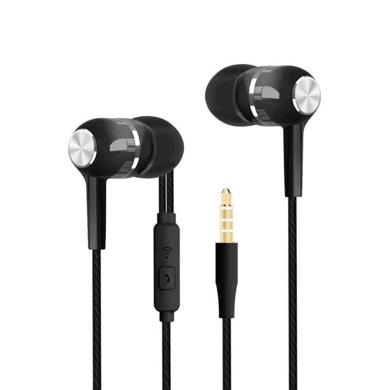 1/2/4pcs Mobile Wired Headphones Sport Earphone In Ear 3.5 Sport Earbuds Headset Mic Music Earphones for Phones Oasis Select