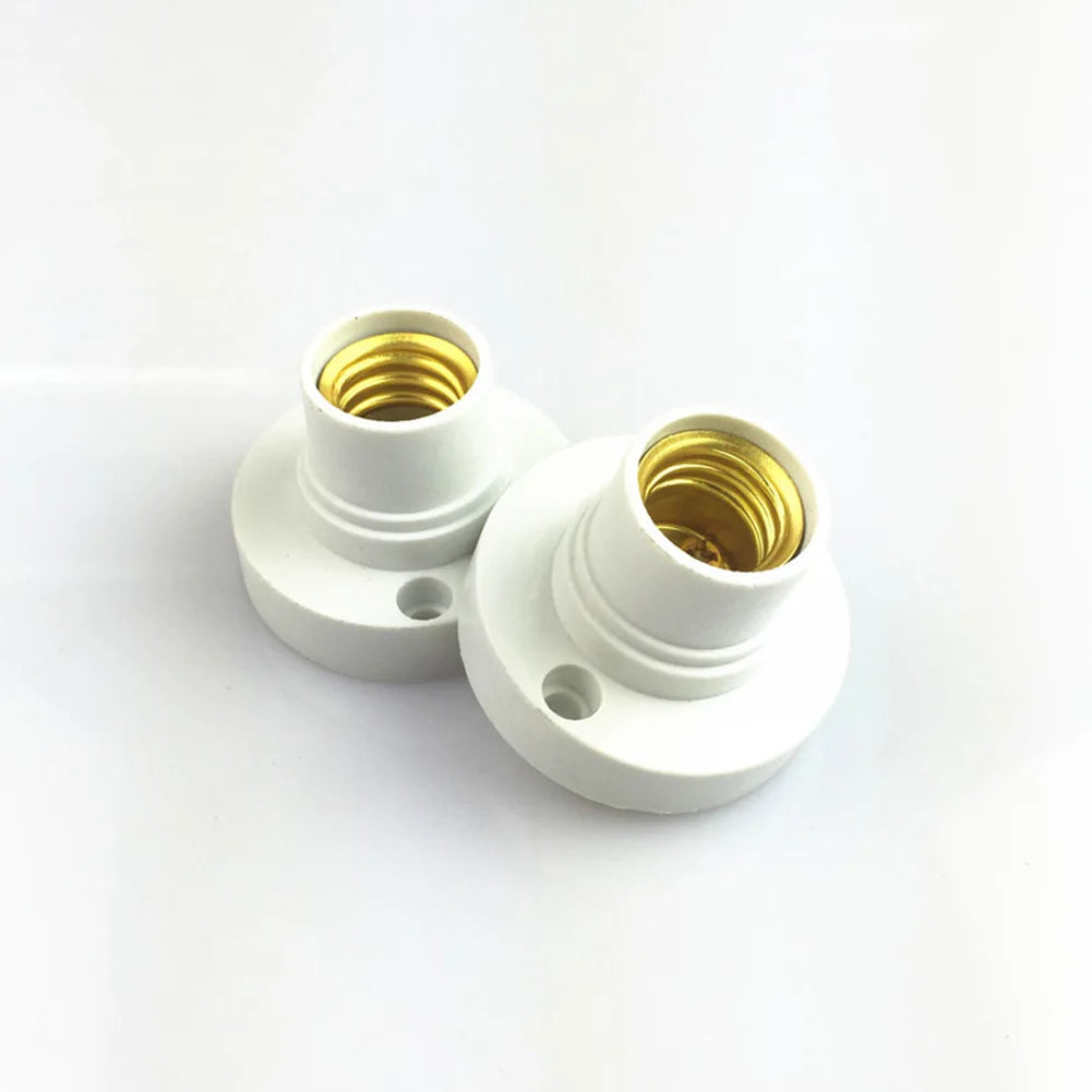 E14 Edison Lamp Holder Light Bulb Screw Socket Conversion Lampholders Surface Fixing Base Holder Oasis Select