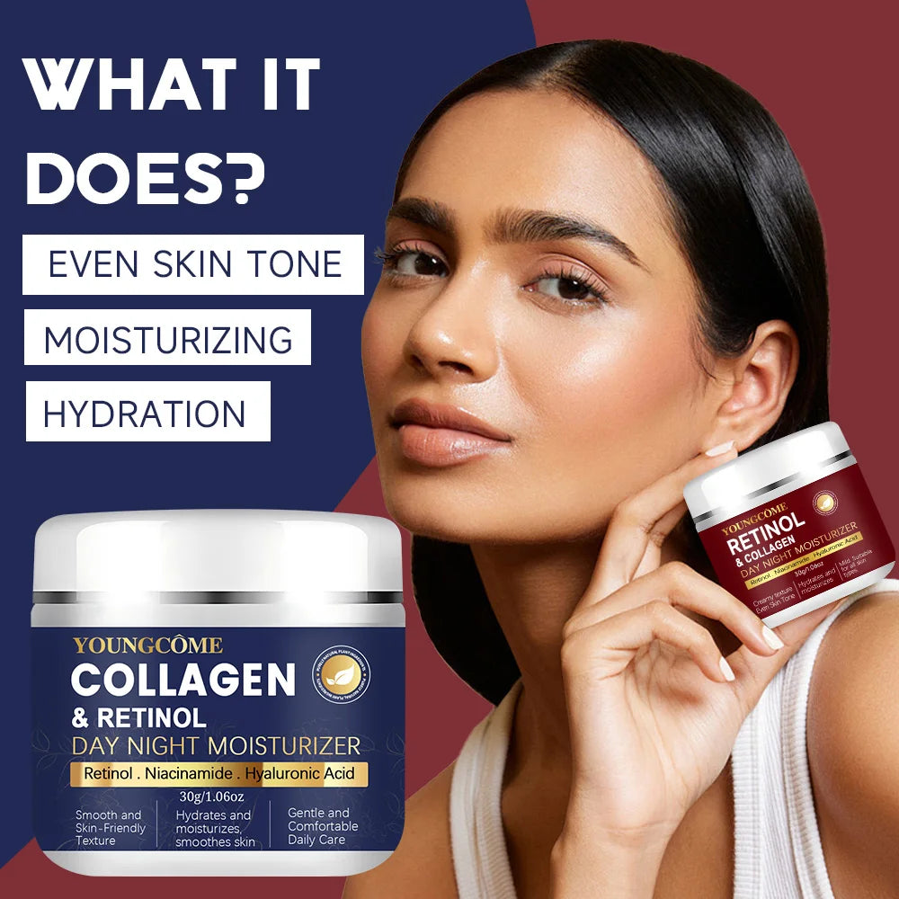 YOUNGCOME Retinol Collagen Face Cream – Anti-Aging Moisturizer