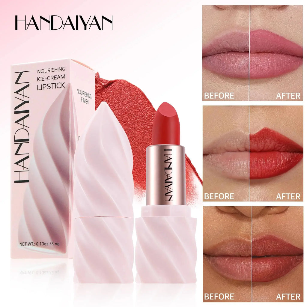 Handaiyan Matte Velvet Lipstick – Waterproof, Long-Lasting