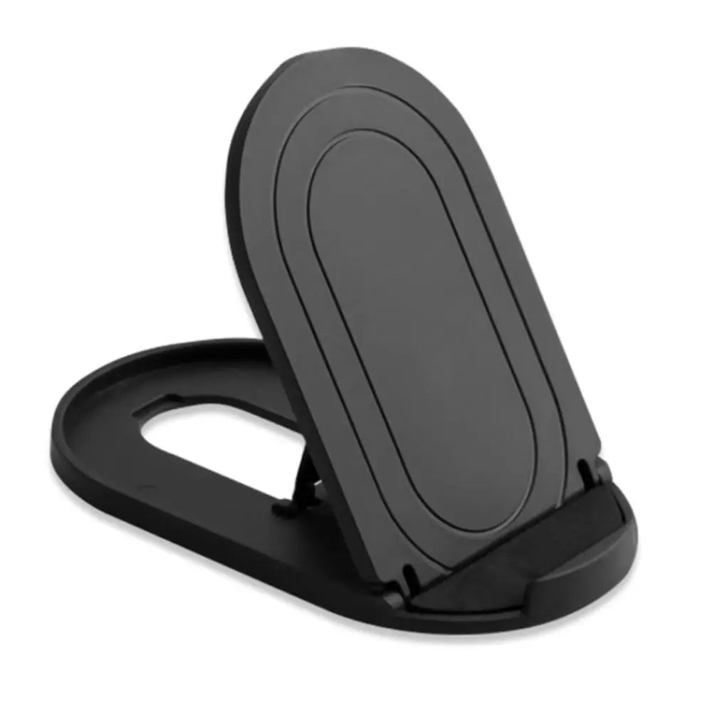 ABS 4 Degrees Foldable Desk Stand Adjustable Foldable 4 Degrees Foldable Phone Holder Portable 4 Degrees Oasis Select black