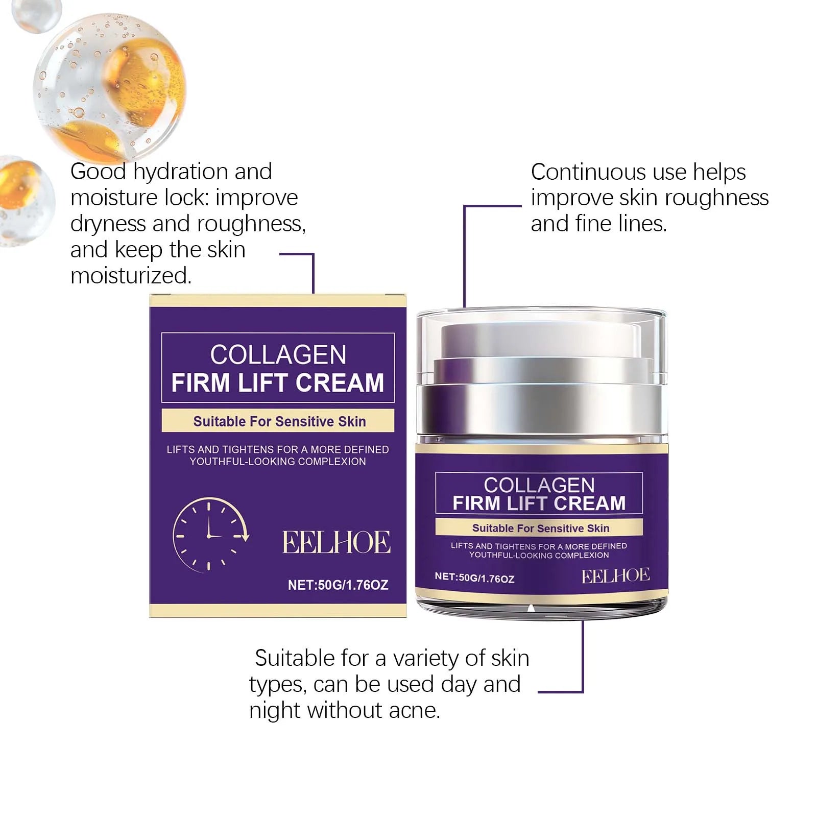 Eelhoe Collagen Firming Cream – Nourish, Smooth & Hydrate