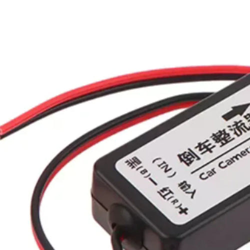 12V DC Power Relay Capacitor Filter Connector for Backup Auto Car Camera Filter,Car Rear View Rectifier Oasis Select