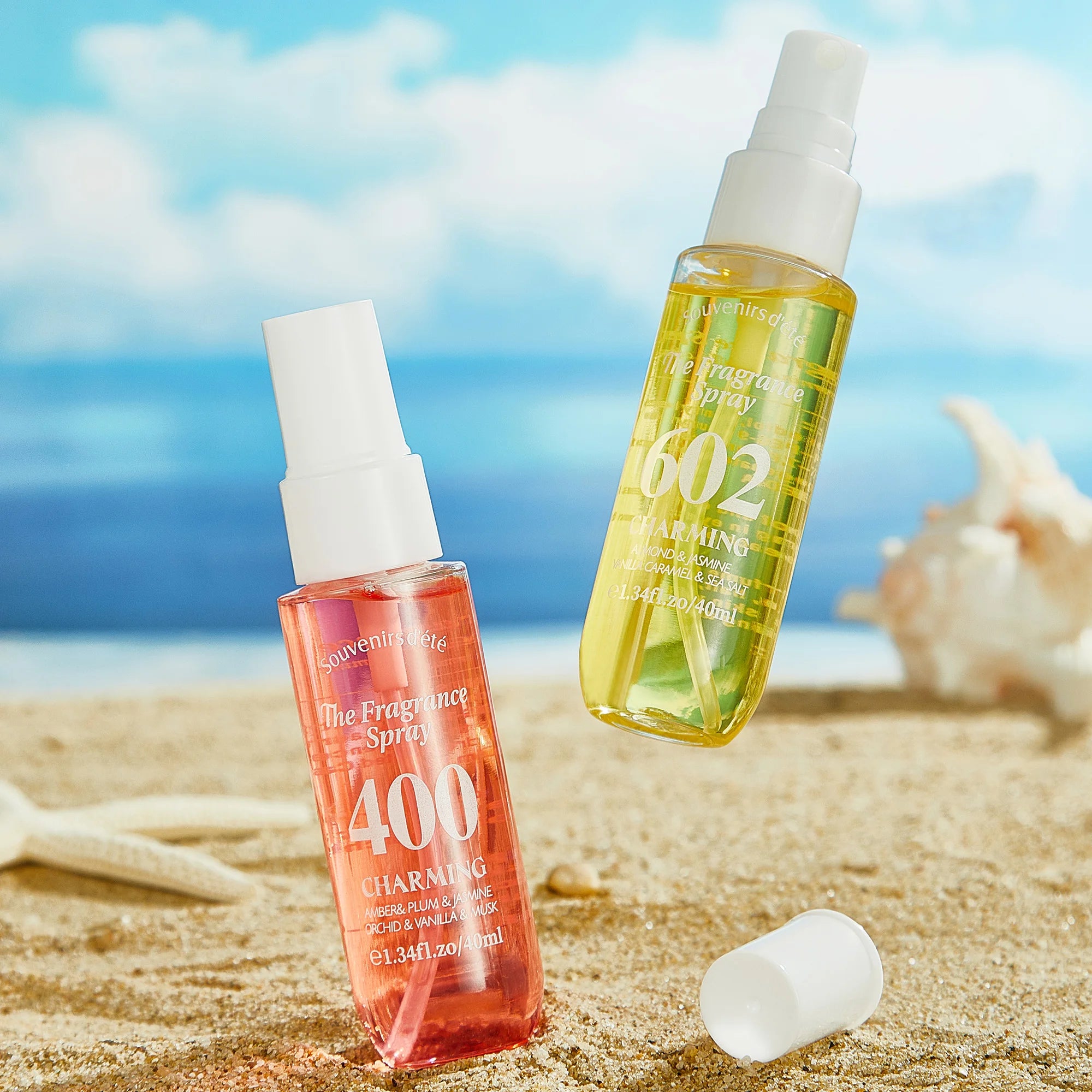 4-Piece Alcohol-Free Body & Hair Fragrance Spray Set – Gift Body Fragrance Spray Oasis Select