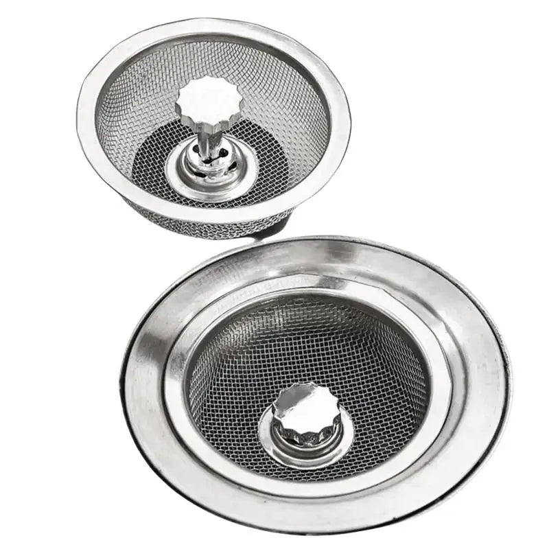 Kitchen Sink Stainless Steel Filter Sewer Mesh Strainers Disposable Sink Filter Mesh Bags Bathroom Floor Drain Hair Waste Filter Oasis Select